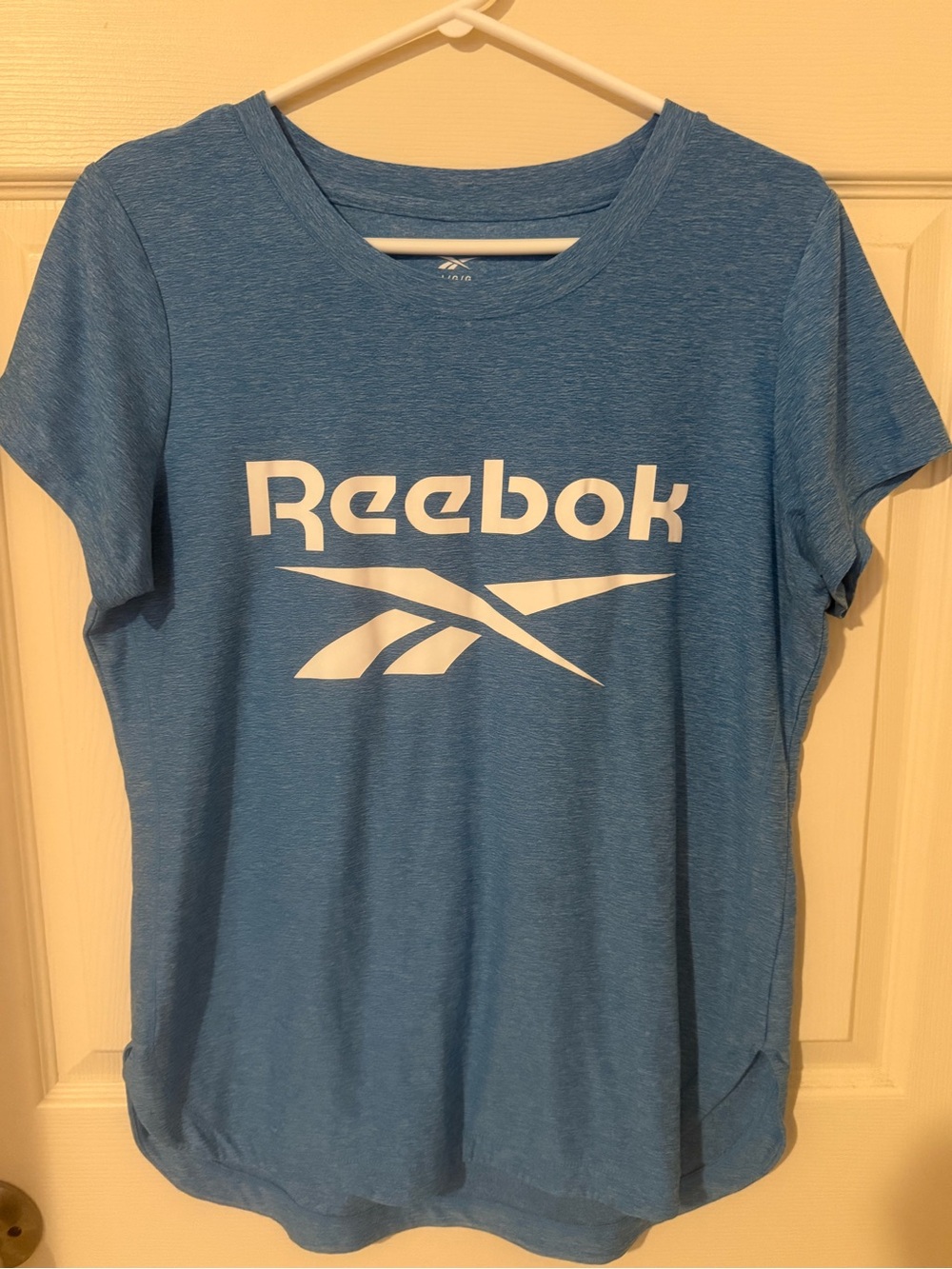 Reebok Light Blue Logo Tee